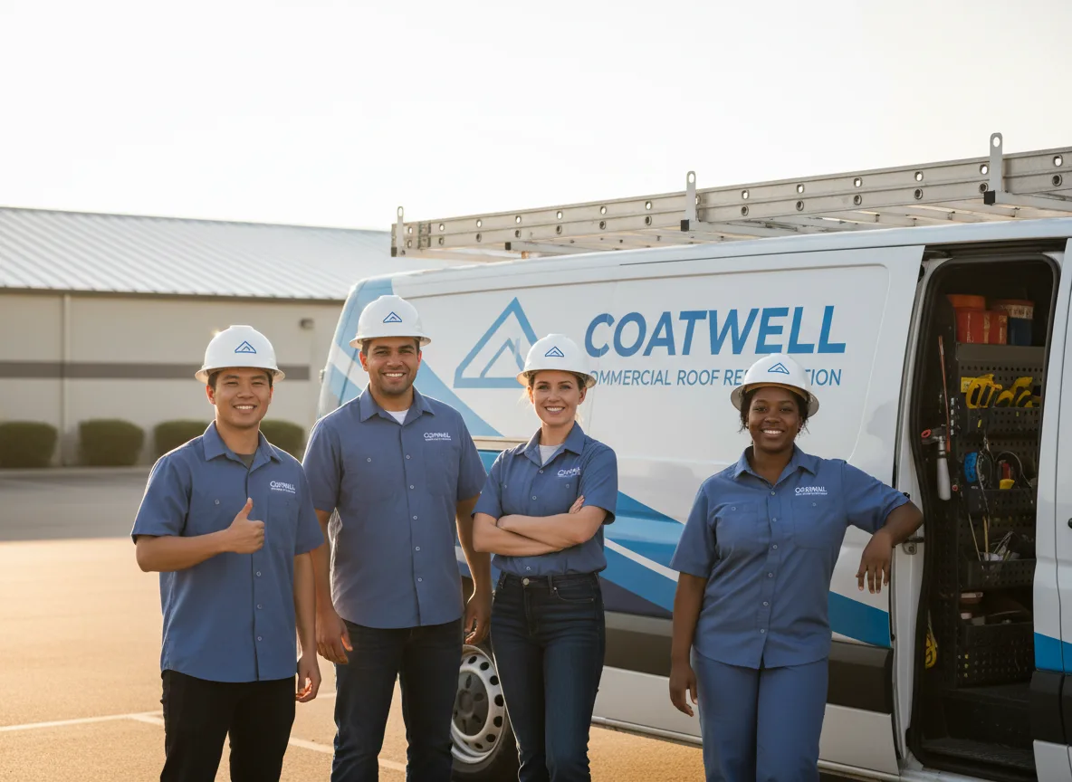 Commercial roof coating company in Glencross, SD